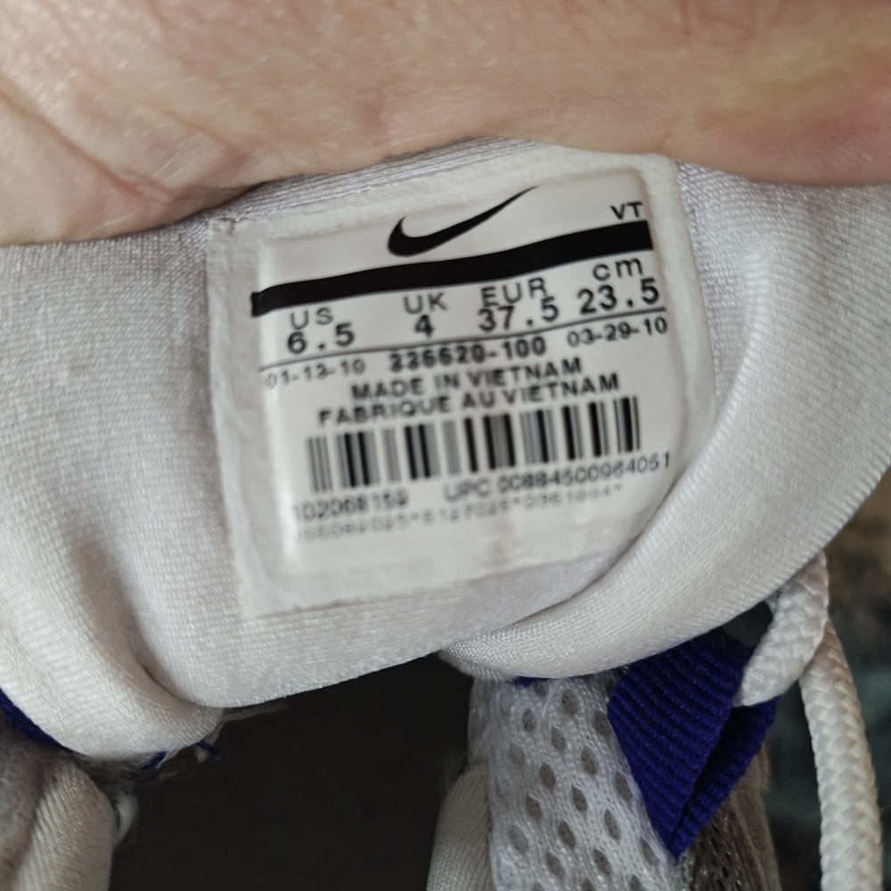 wmns air max 95 wm 336620-100‎ purple hornets colorway size US 6.5 UK 4 2010 - Picture 7 of 7